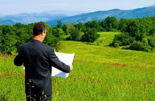 Процесс заключения договора аренды земли.